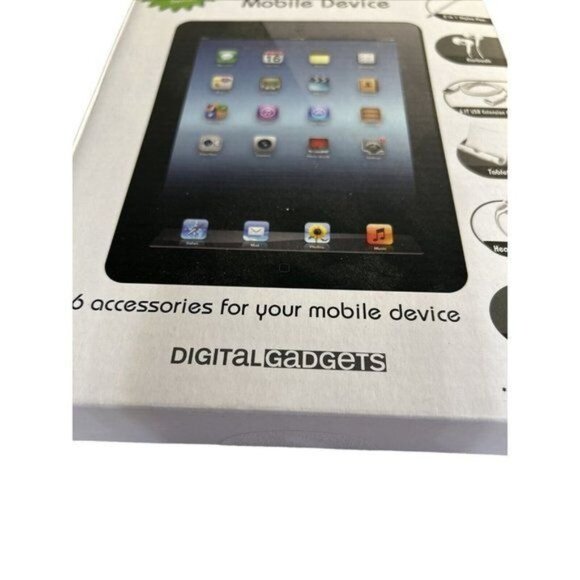 Digital Gadgets Mobile Device 7 Accessories Universal Starter Kit New - Picture 3 of 7